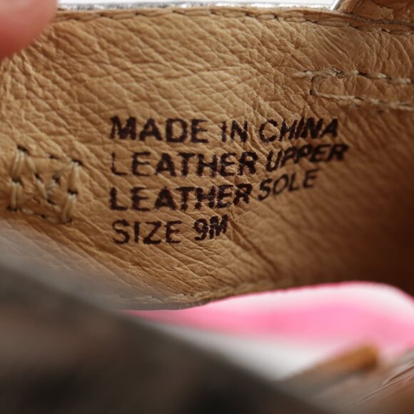 Michael Kors Womens Sandals Size 9 Silver Metallic Leather Thong Slingback Flats - Picture 10 of 13